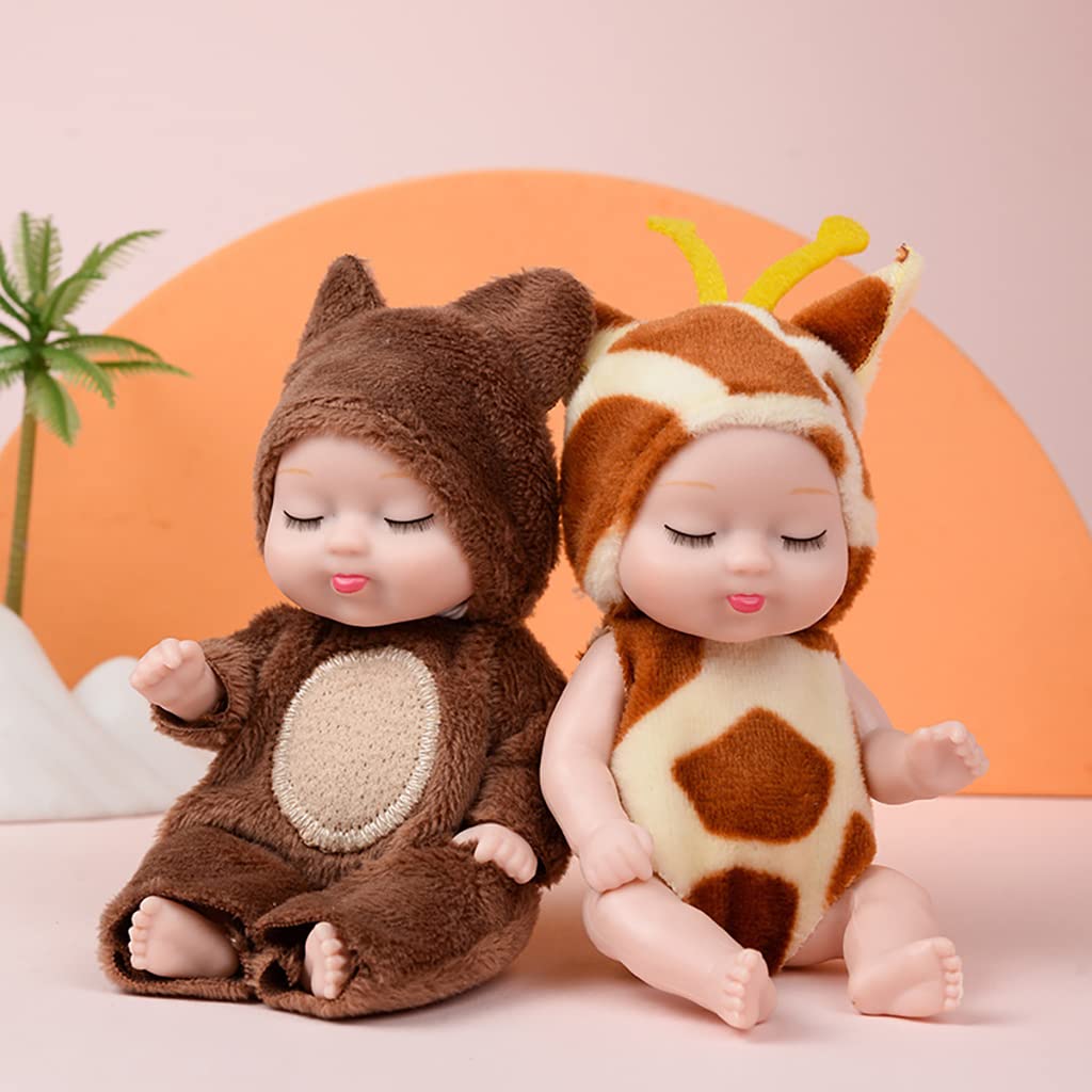 PATPAT Baby Dolls for Girls, Cute Sleep Baby Dolls Set of 6 Pajama Fairy Baby Dolls with Gift Box,Gift for Girls,Desk Cake Home Decor, Mini Doll Collection (6PCS 4.3*2in) PATPAT Baby Dolls for Girls, Cute Sleep Baby Dolls Set of 6 Pajama Fairy Baby Dolls with Gift Box,Gift for Girls,Desk Cake Home Decor, Mini Doll Collection (6PCS 4.3*2in)